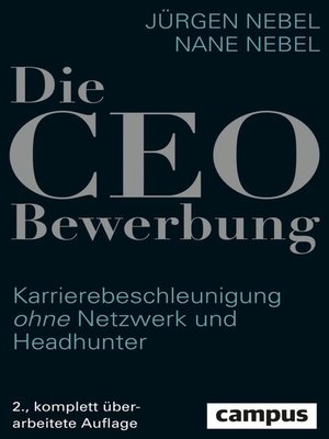 cover image of Die CEO-Bewerbung